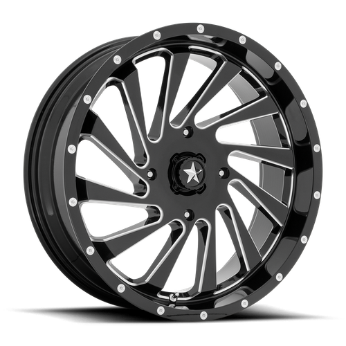 BLADE UTV 20X7 4X137 112 G-BLK-MILL +0