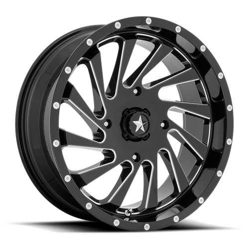 BLADE UTV 18X7 4X137 112 G-BLK-MILL +0