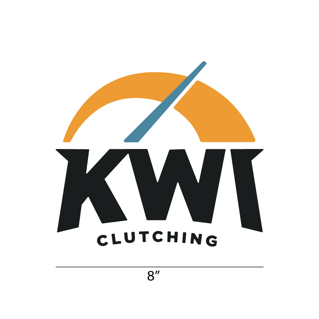 KWI Clutching Die Cut Sticker - 8"