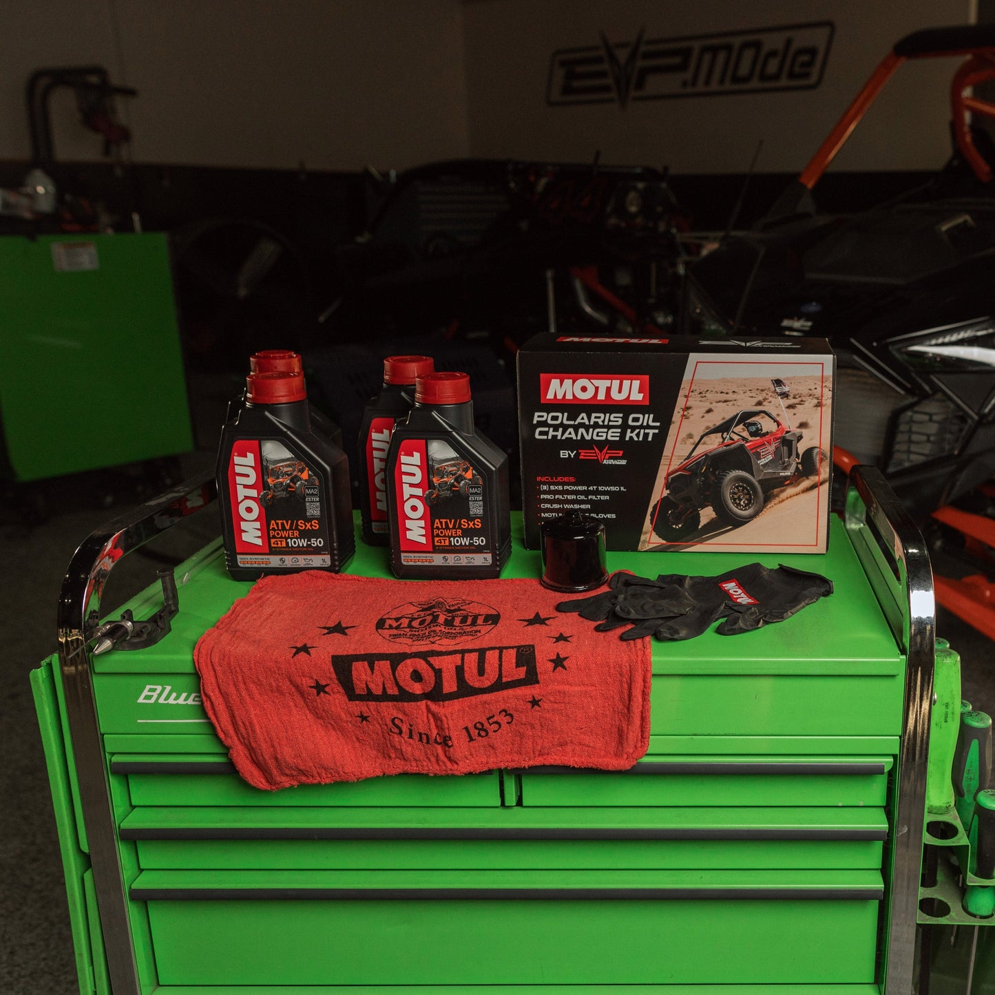 EVP Motul¬Æ Oil Change Kits, Polaris RZR Pro XP, XP Turbo/S & Ranger XP 1000