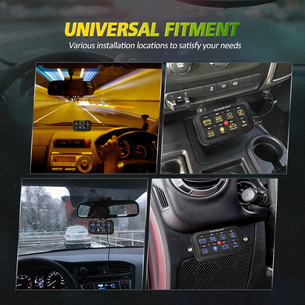 AR-800 Multifunction RGB Switch Panel with Bluetooth Controlled