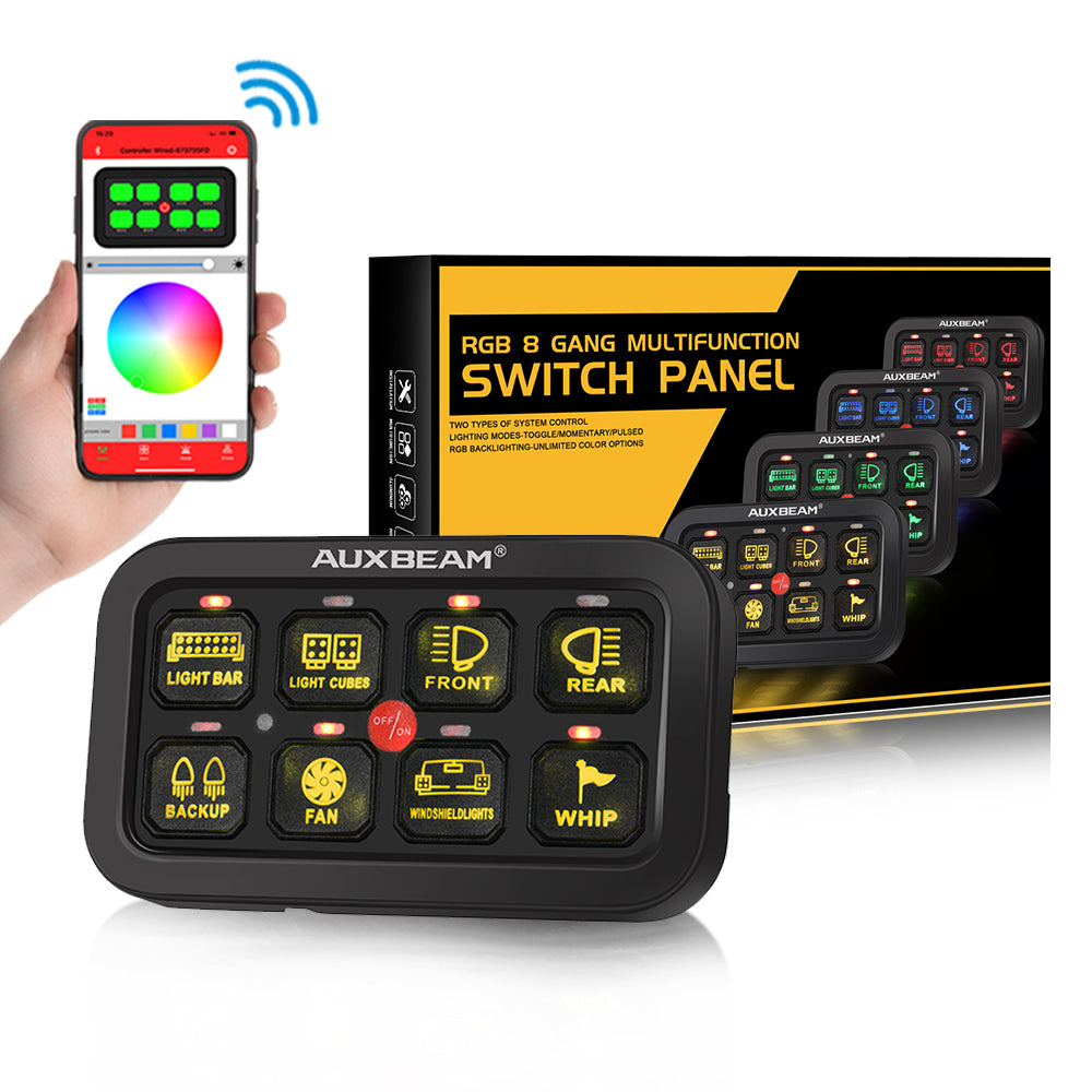 AR-800 Multifunction RGB Switch Panel with Bluetooth Controlled