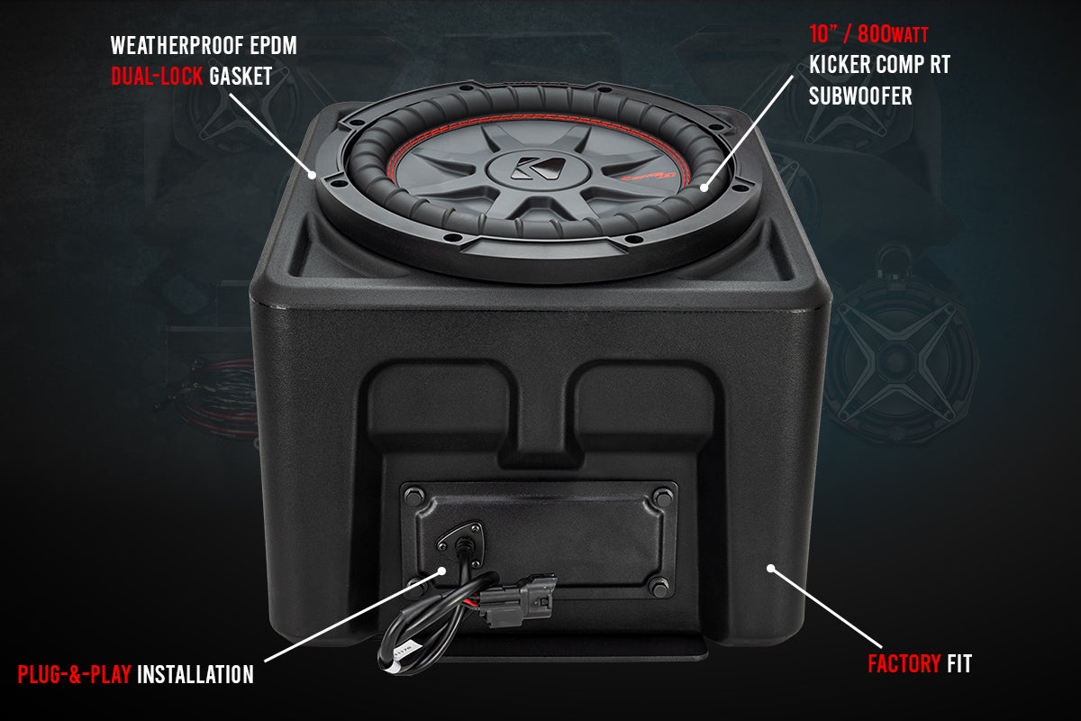 2018-2024 Polaris Ranger XP1000 5-Speaker SSV Audio System for Ride Command