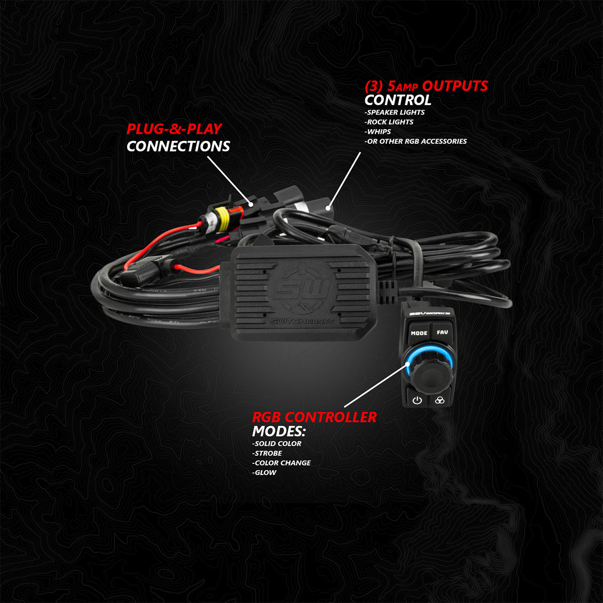 ssv wroks rgb controller for utvs