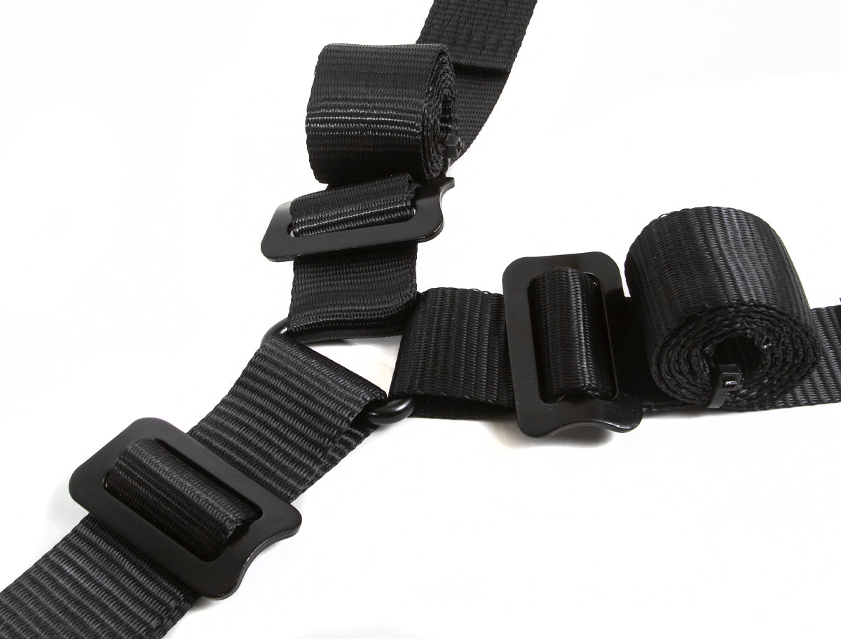 SpeedStrap 2″ HD 3-Point Spare Tire Tie-Down Y-Strap with Flat Snap Hooks [POS ONLY]
