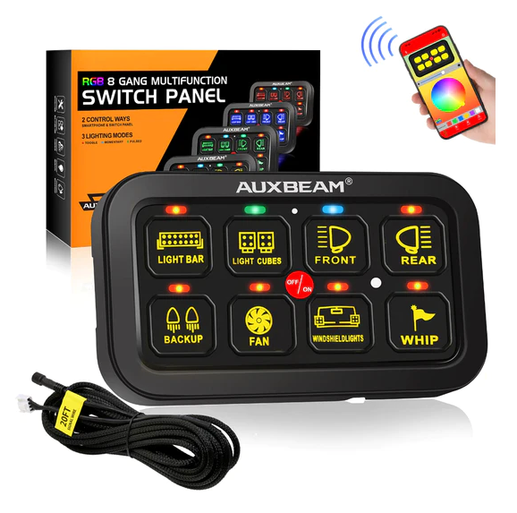 AR-800 Multifunction RGB Switch Panel with Bluetooth Controlled