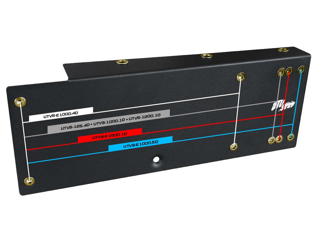 RZR® Pro Series -Firewall- Amplifier Mount | UTVS-PRO-AMPMT-FW