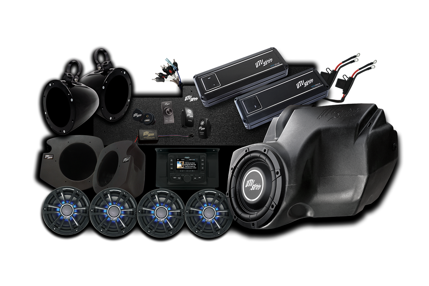 RZR® Signature Series Stage 7 Stereo Kit | UTVS-RZR-S7-S