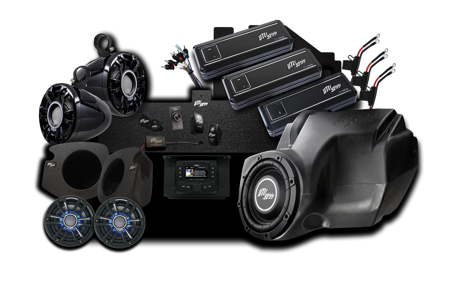 RZR® Signature Series Stage 8 Stereo Kit | UTVS-RZR-S8-S