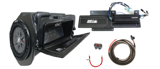 Glovebox Kicker Sub W/Amp Pol Ride Command