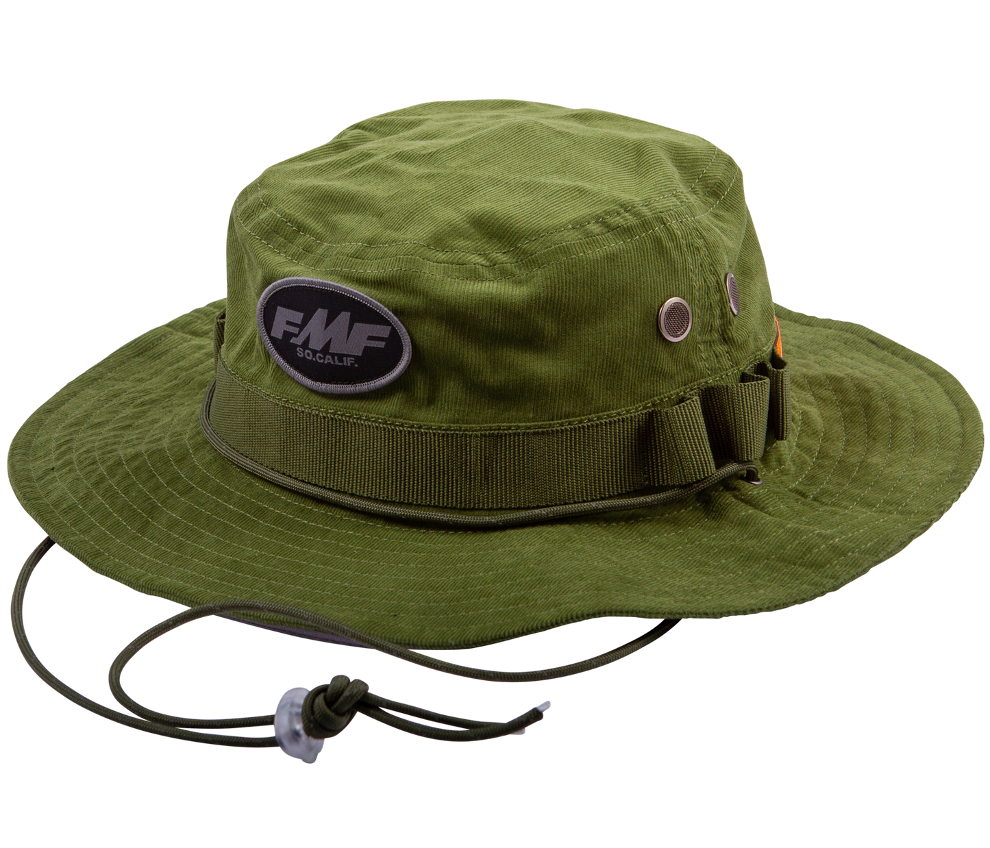 Cord Bucket Hat Military Green Os