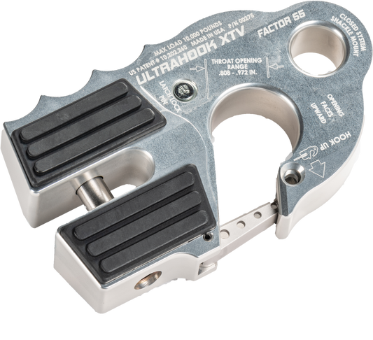 Ultrahook Xtv Winch Shackle Mount Silver