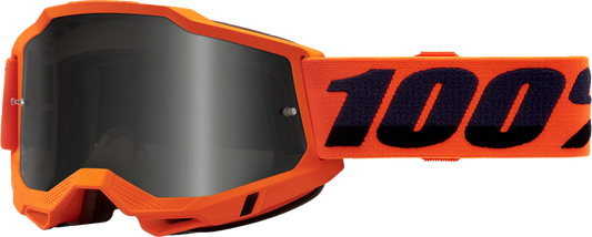 ACCURI 2 SAND GOGGLE NEON ORANGE SMOKE LENS