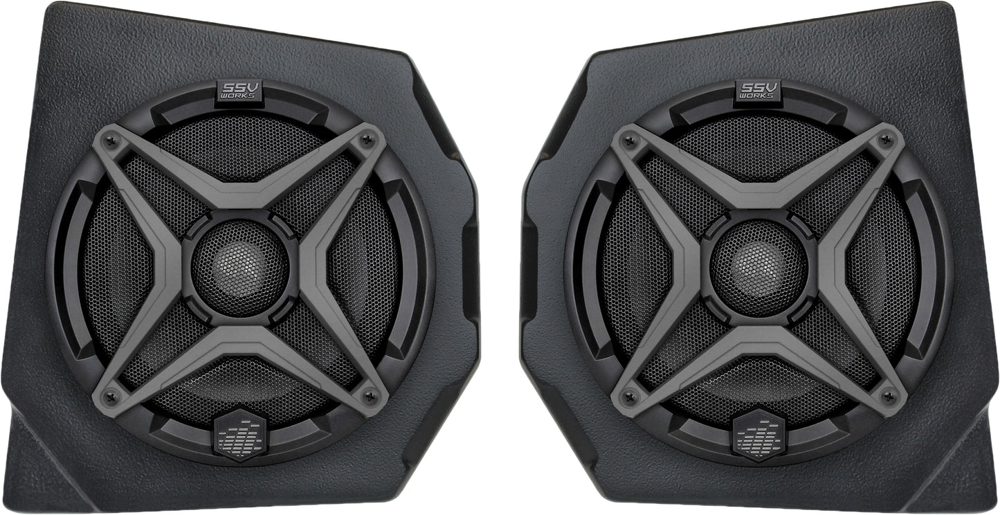 Front 6.5" Kick Panel Speakers