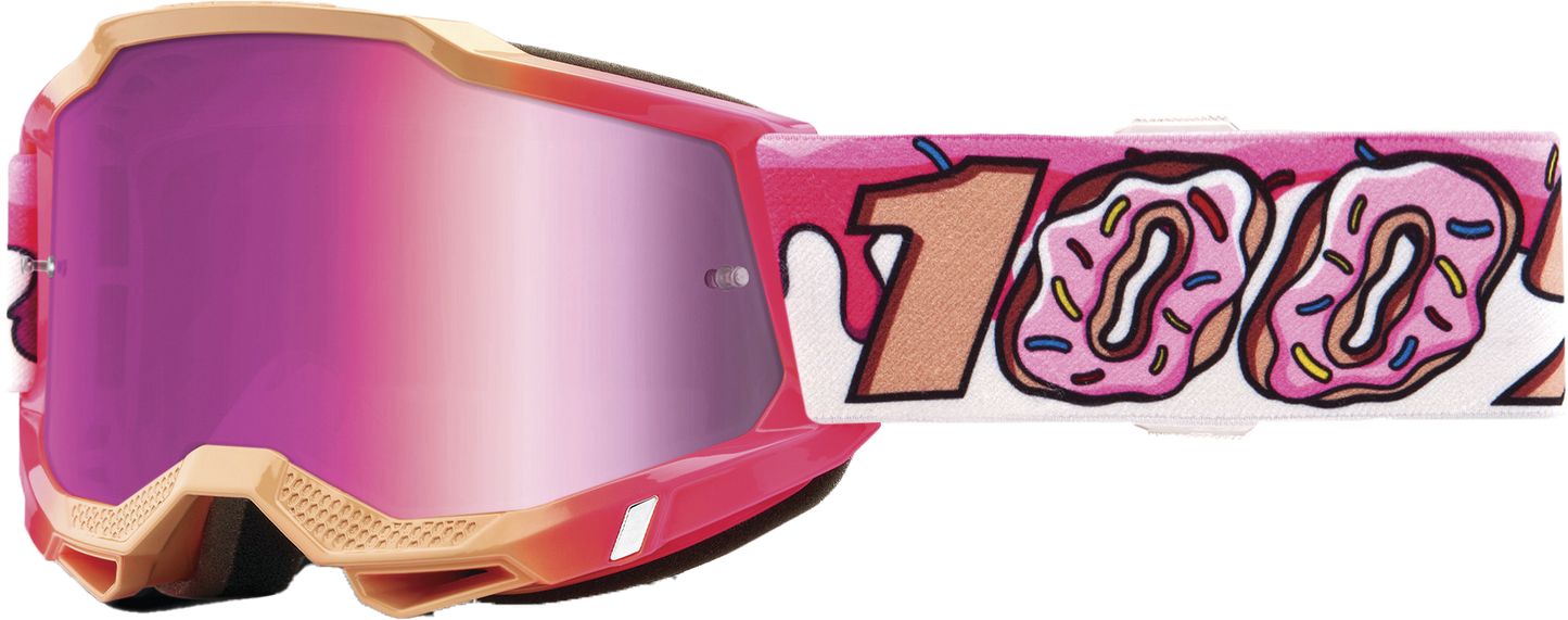 ACCURI 2 JUNIOR GOGGLE DONUT MIRROR PINK LENS