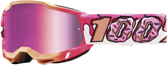 ACCURI 2 JUNIOR GOGGLE DONUT MIRROR PINK LENS