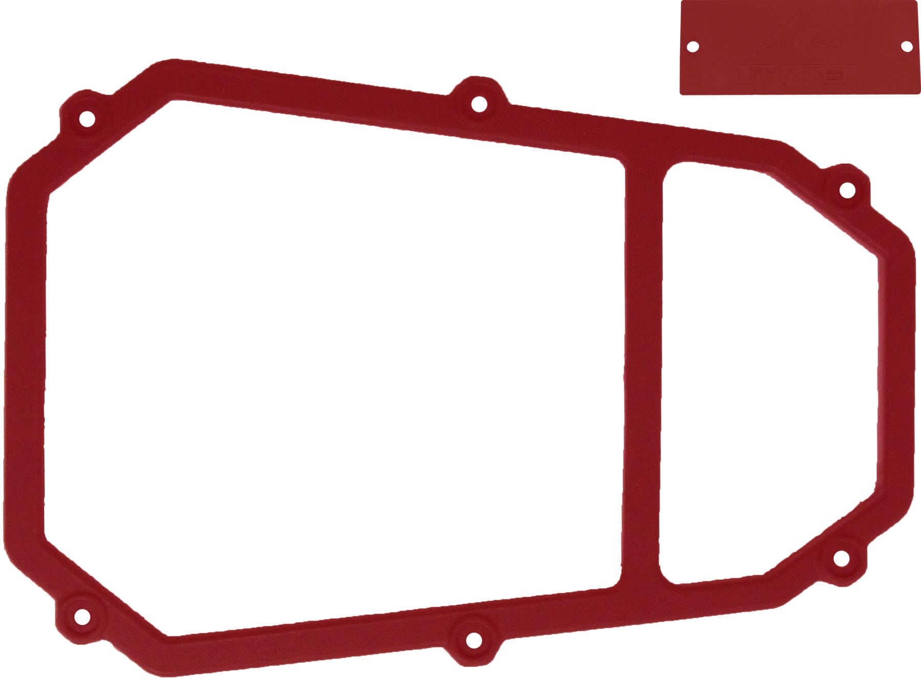 Elite Series 2 Side Mirror Red Replacement Frame