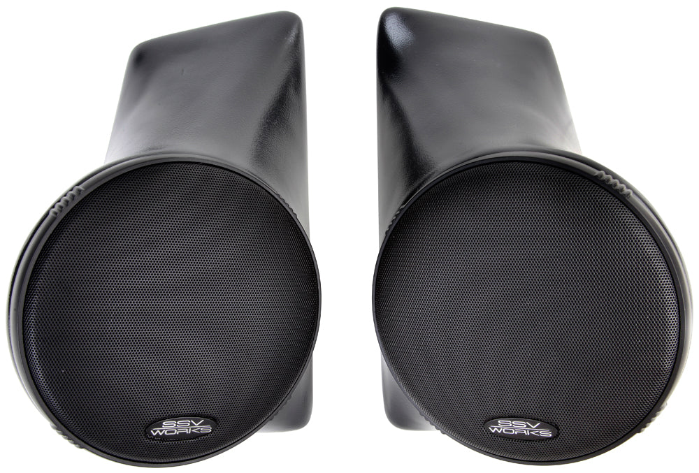 Front 6.5" Speaker Pods