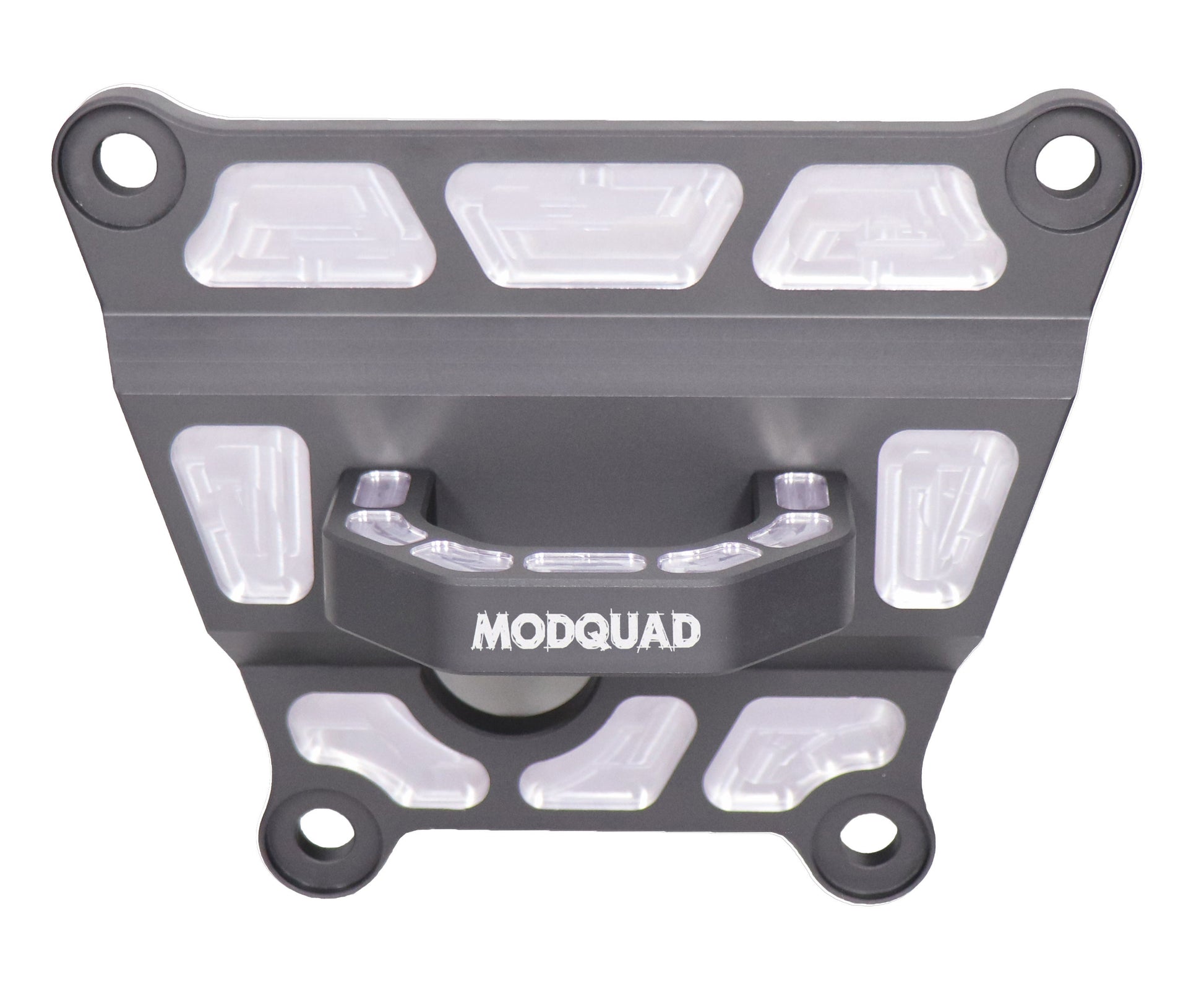 Rear Differential Plate W/Hook Grey Pol