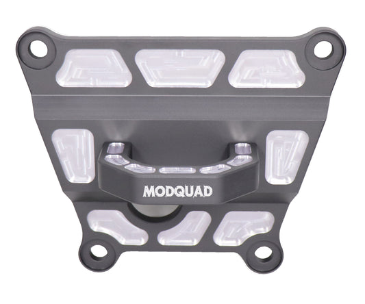 Rear Differential Plate W/Hook Grey Pol
