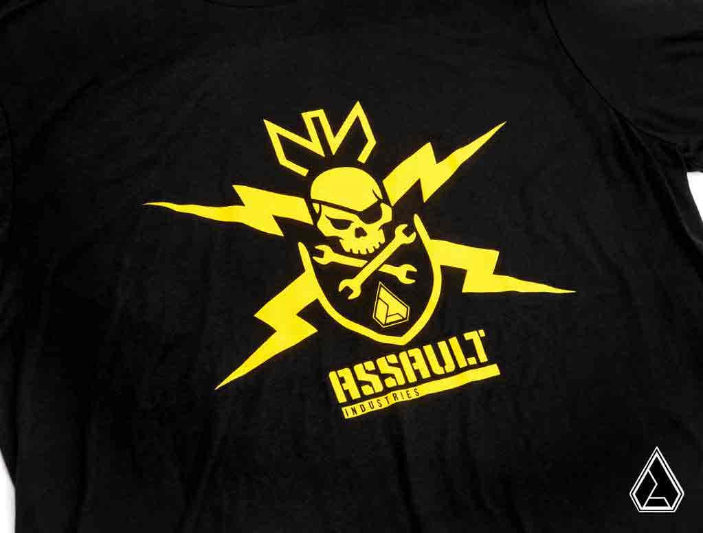 Assault Warning Label Men's T-Shirt