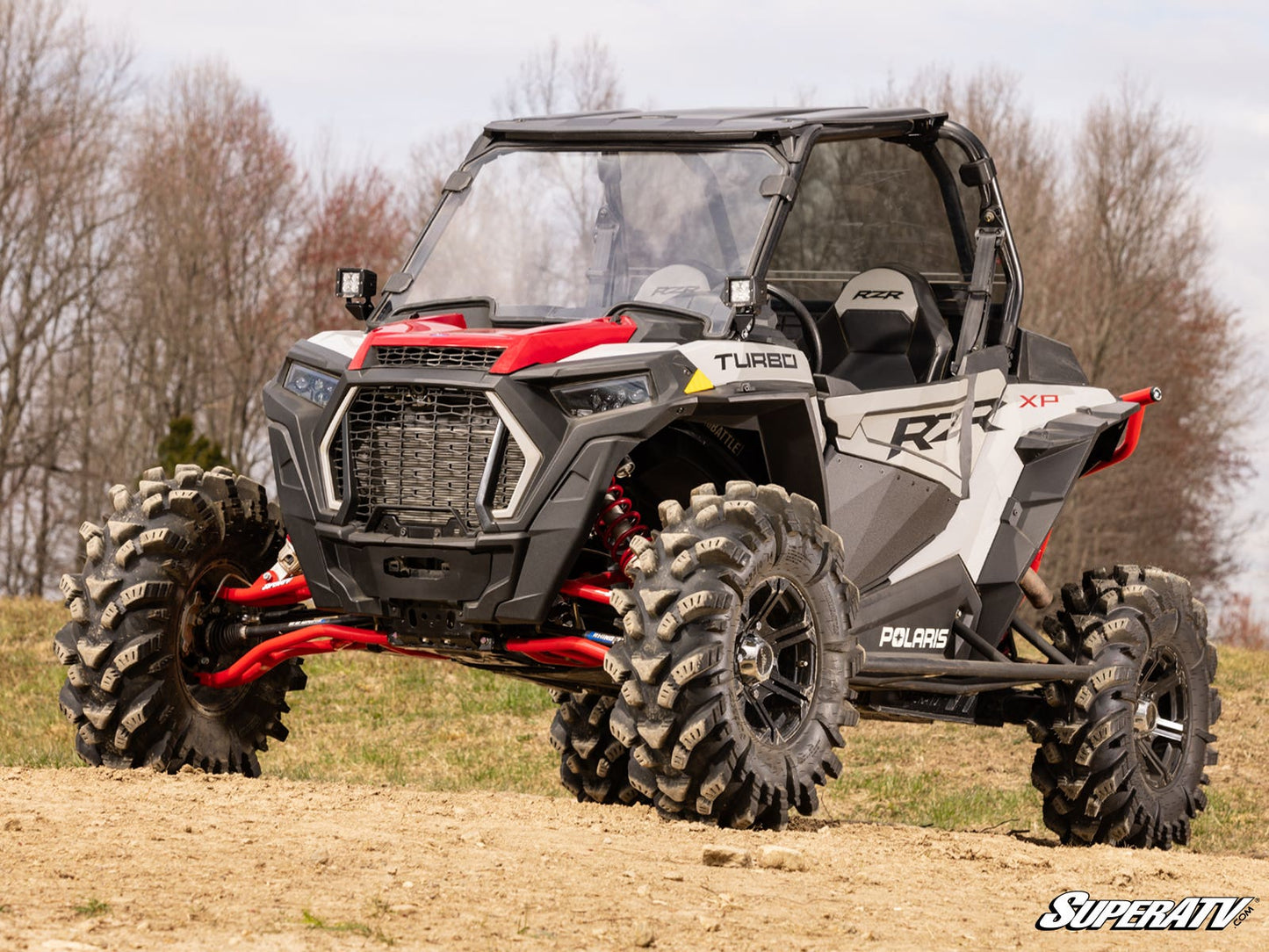 Polaris RZR Cube Light Mounting Brackets