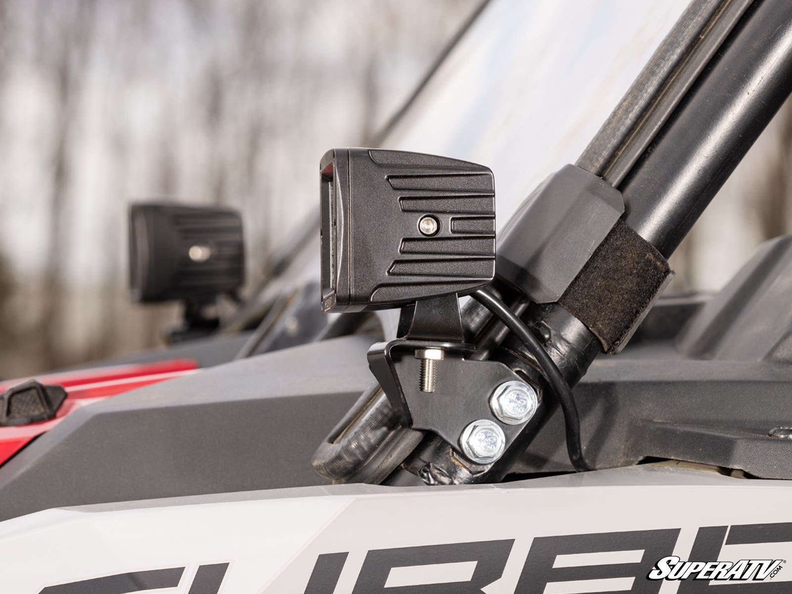 Polaris RZR Cube Light Mounting Brackets