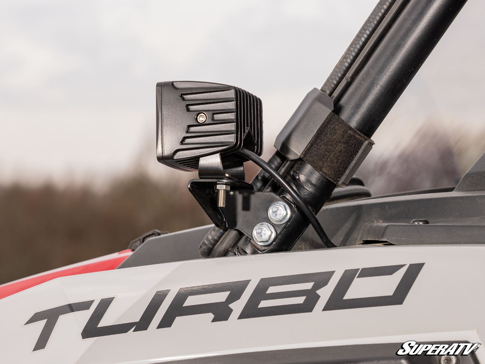 Polaris RZR Cube Light Mounting Brackets