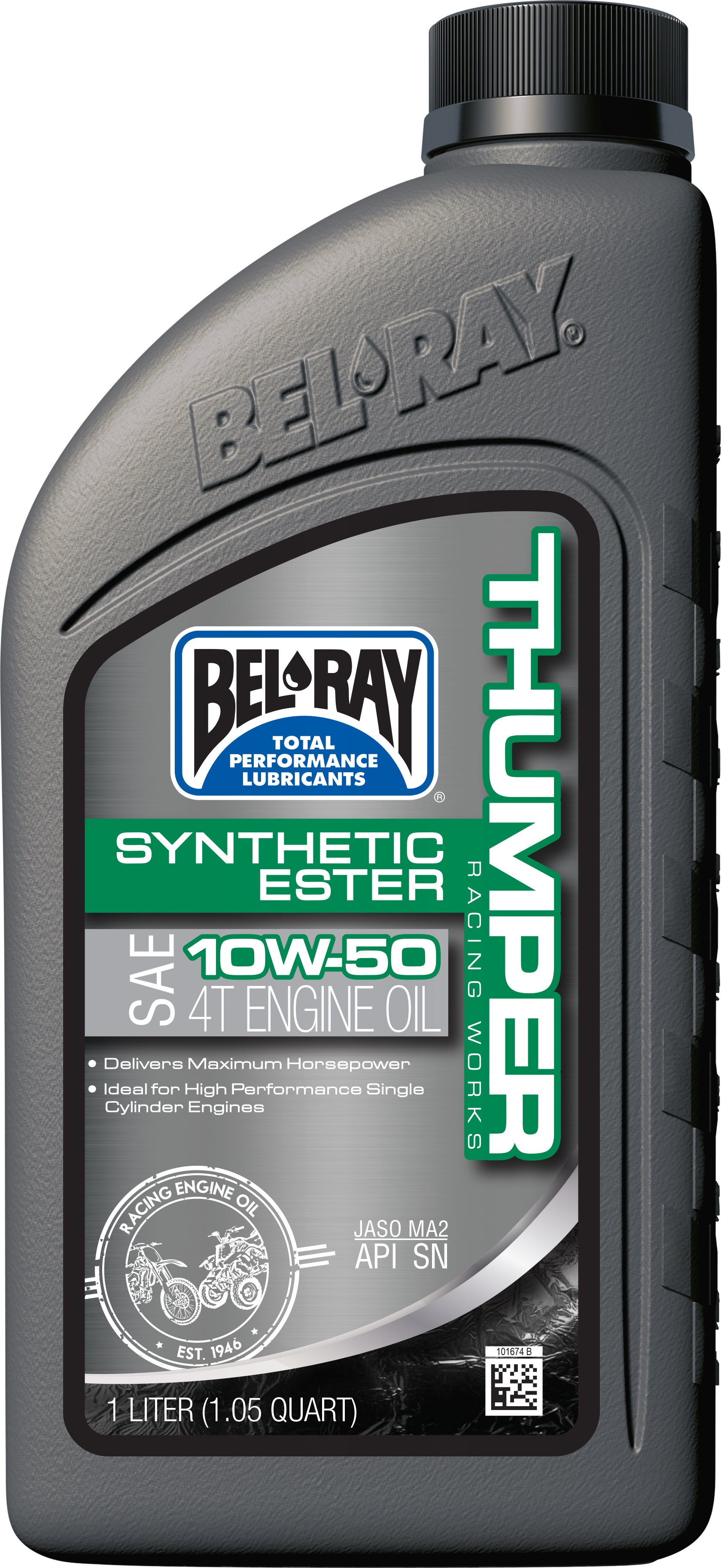 Thumper Synthetic Ester 4t Engine Oil 10w 50 1l