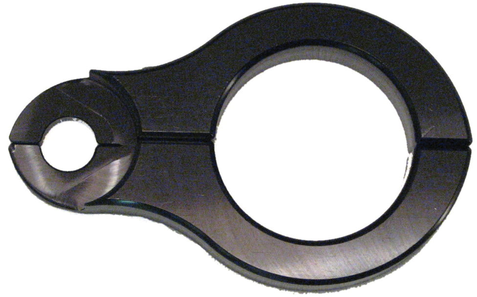 Flag Mount Vertical Black 1.75"