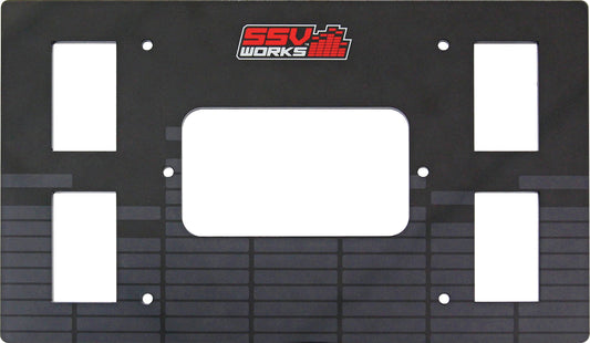Ssv Dash Plate Kit Pol Rzr