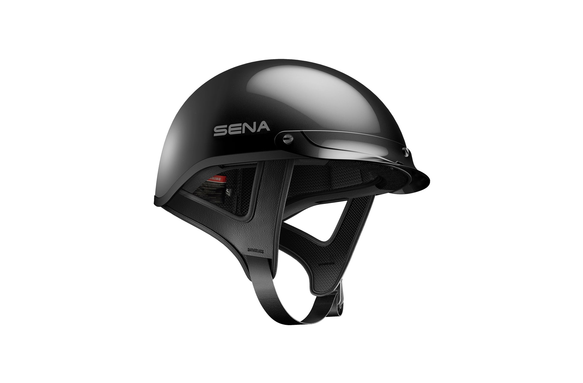 Cavalry Bluetooth Half Helmet Black Md