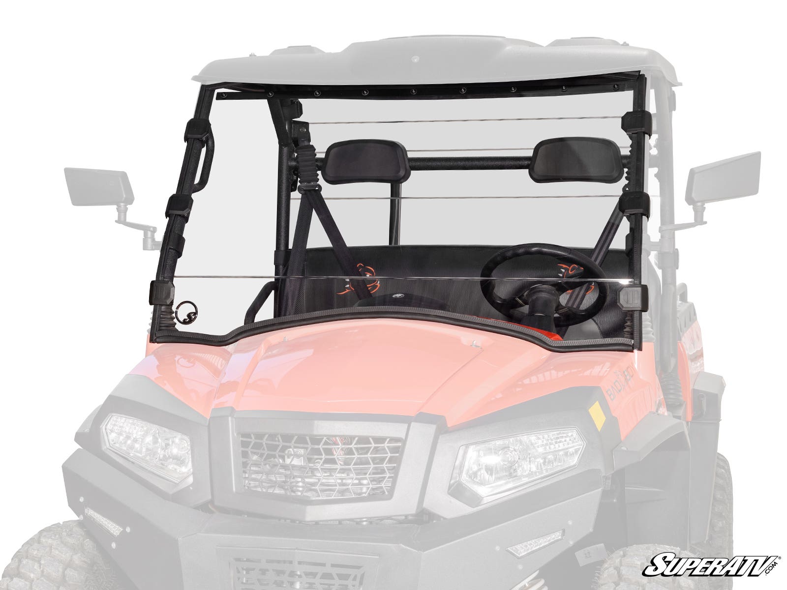 HiSun Sector Scratch-Resistant Full Windshield