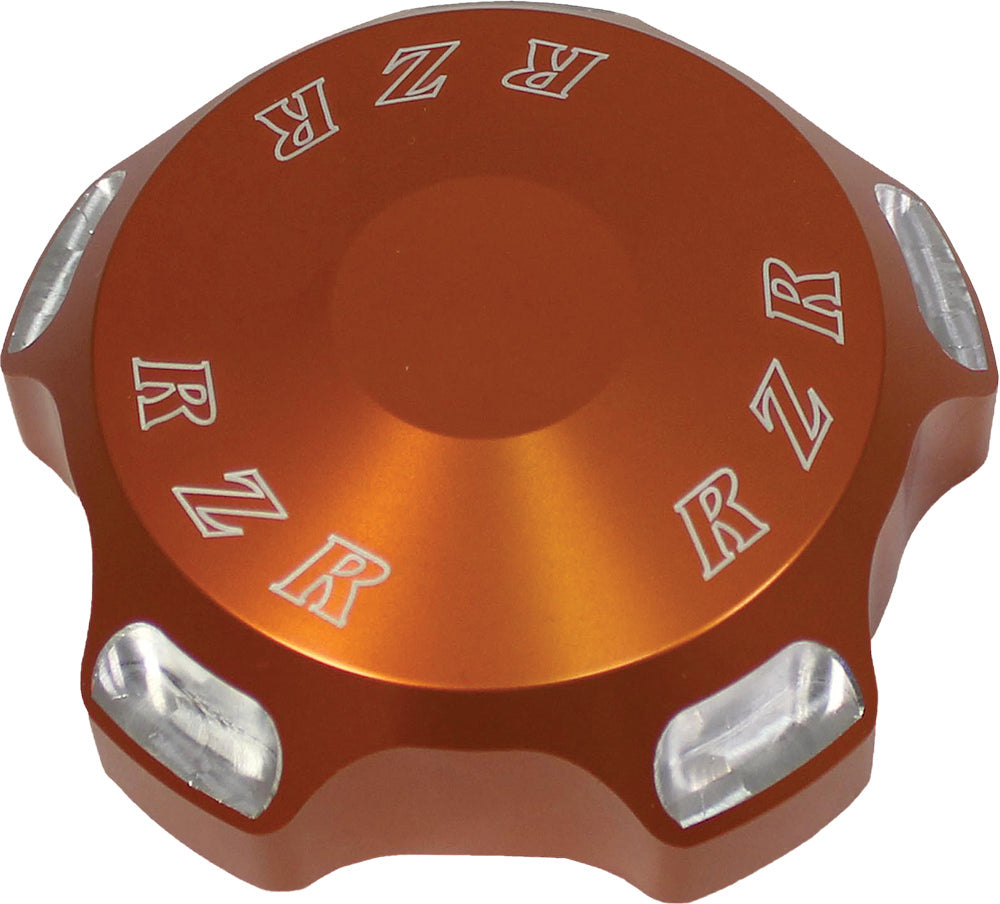 Gas Cap W/Orange Logo