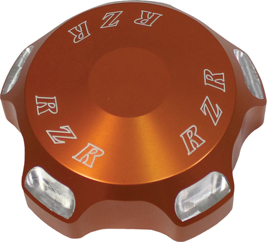 Gas Cap W/Orange Logo
