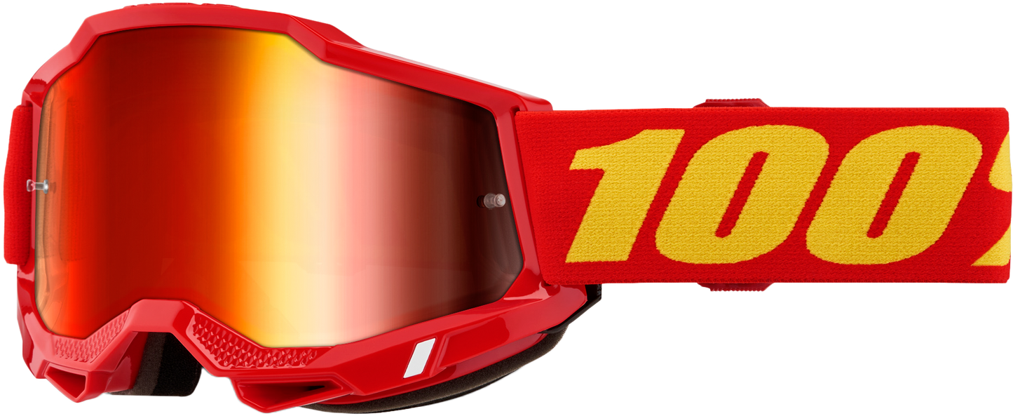 ACCURI 2 GOGGLE RED MIRROR RED LENS