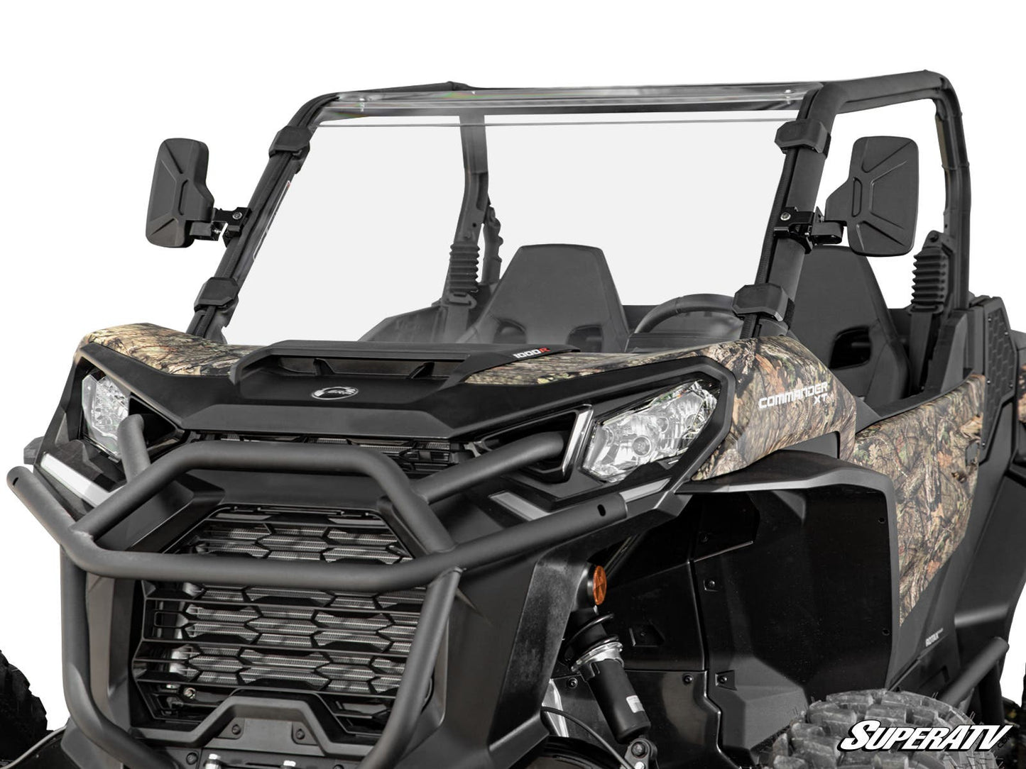 Can-Am Commander Scratch Resistant Full Windshield