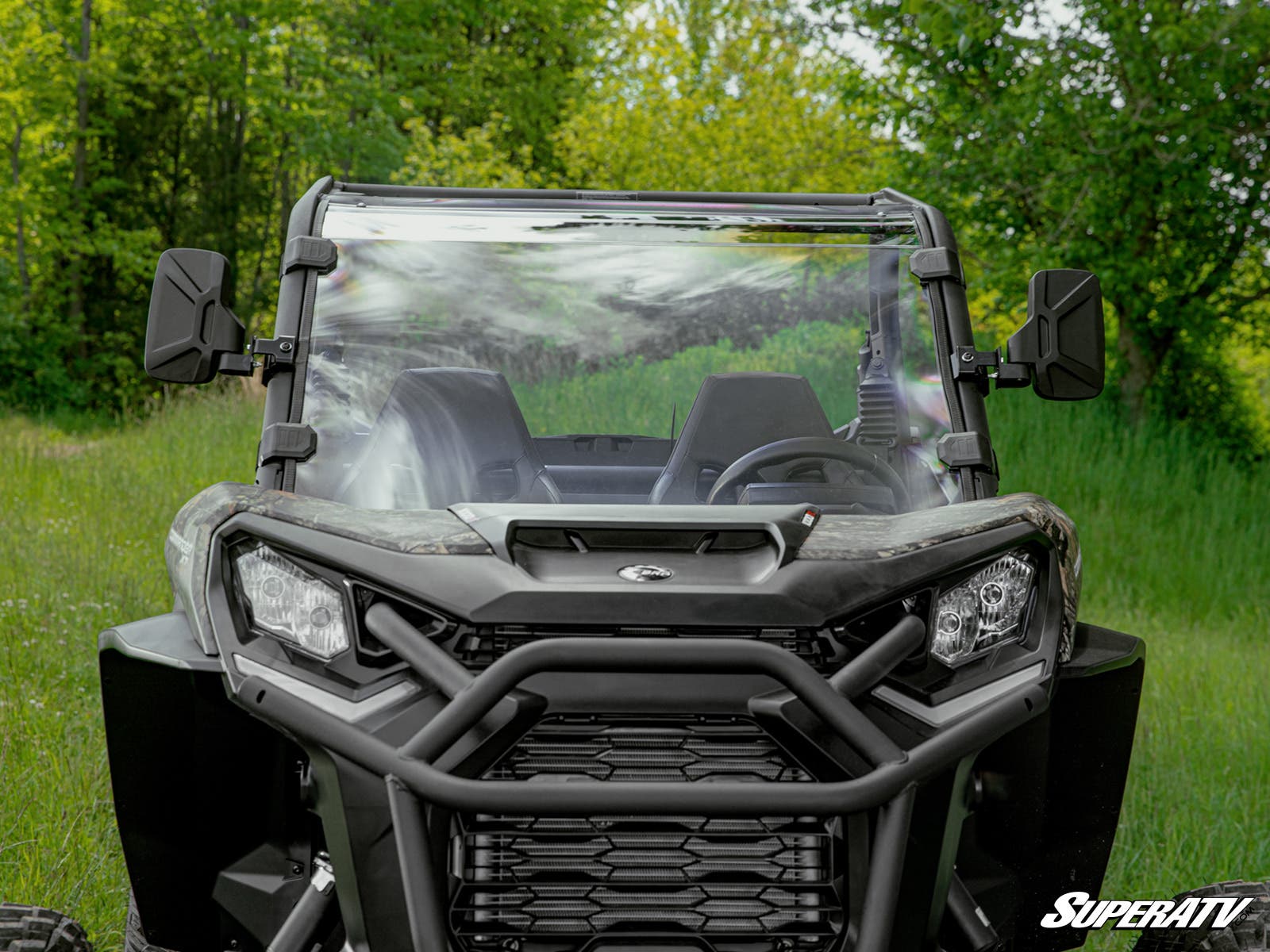 Can-Am Commander Scratch Resistant Full Windshield