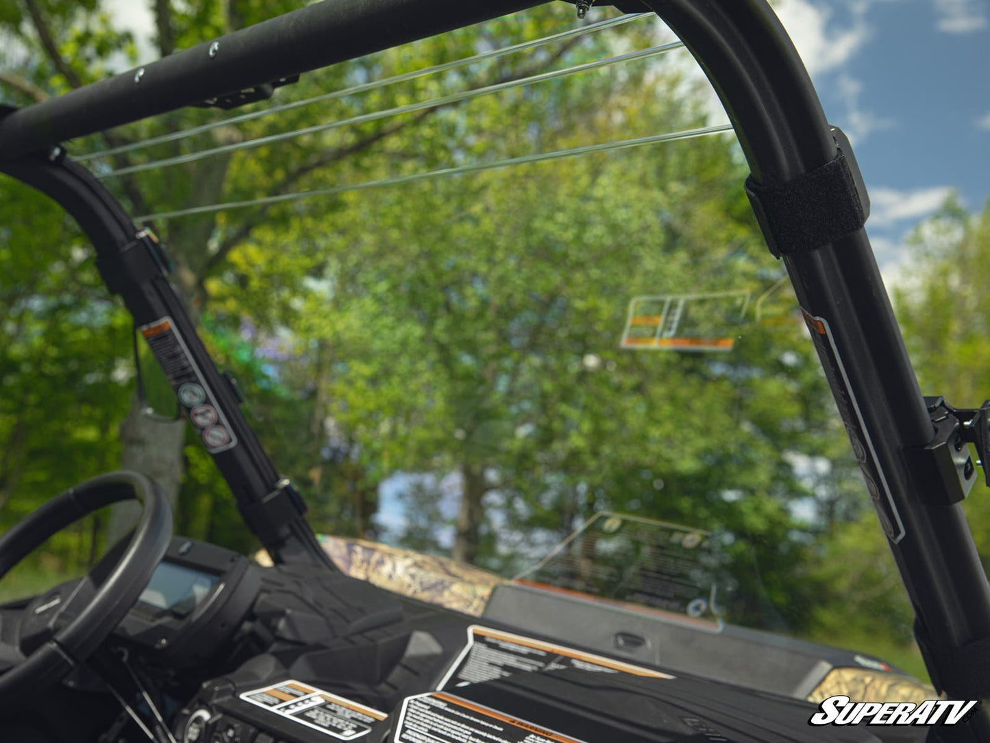 Can-Am Commander Scratch Resistant Full Windshield