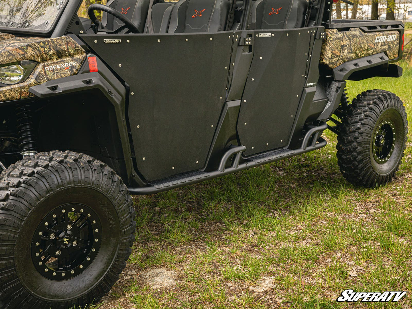 Can-Am Defender MAX Heavy-Duty Nerf Bars