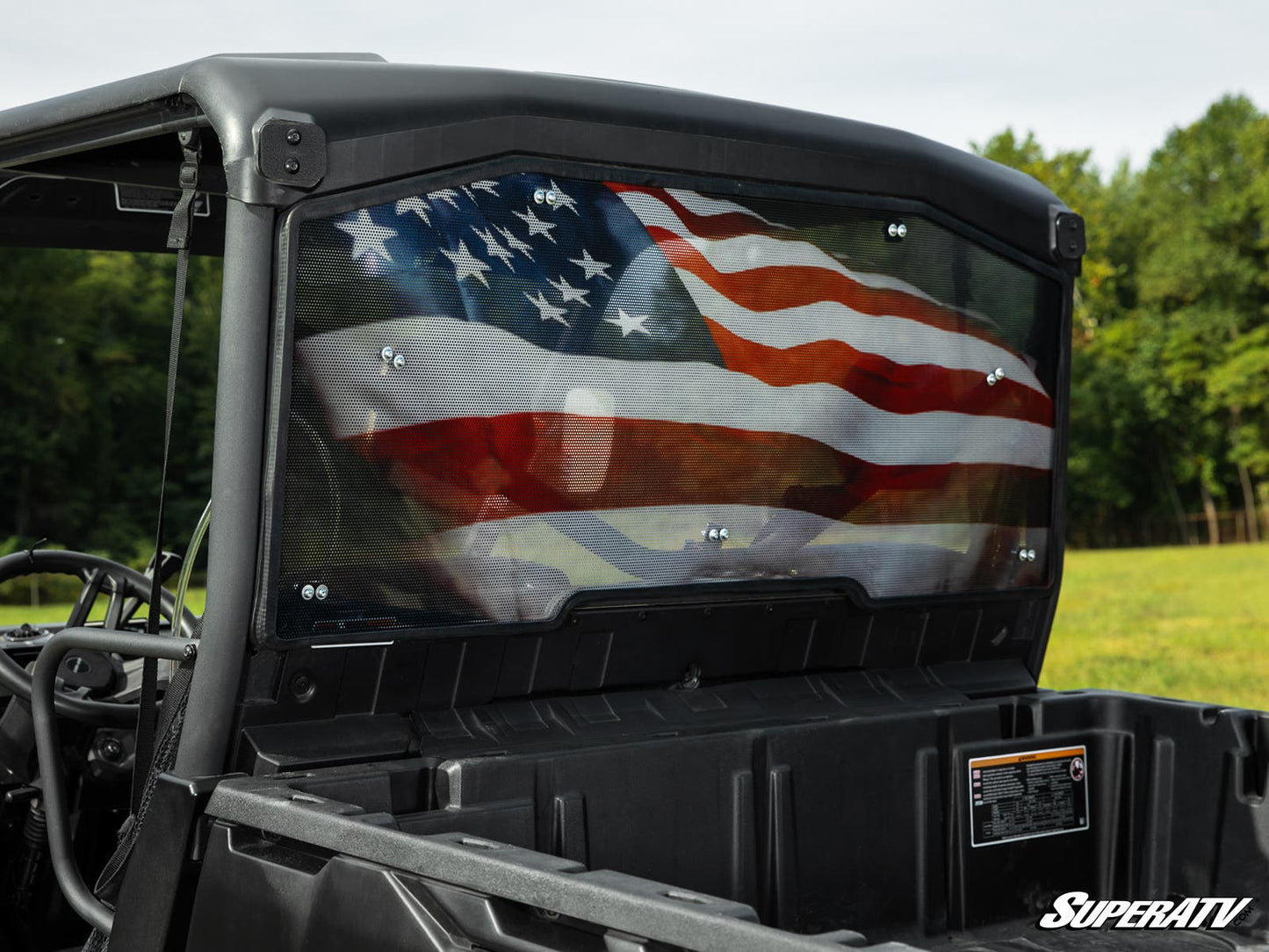 Can-Am Defender Rear Windshield