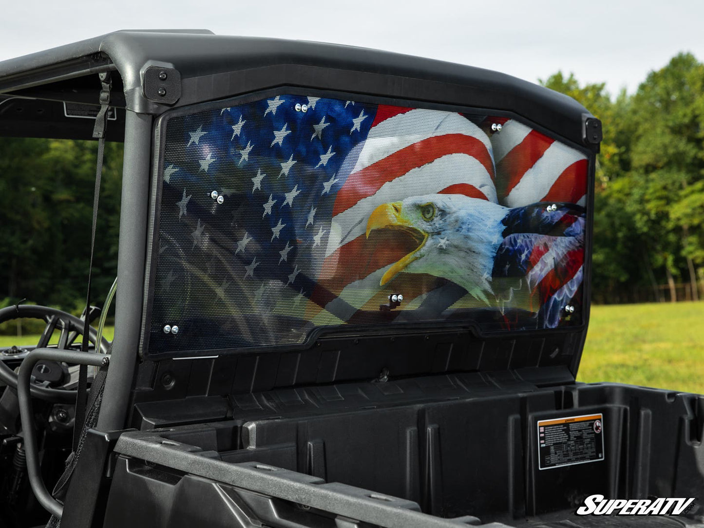 Can-Am Defender Rear Windshield