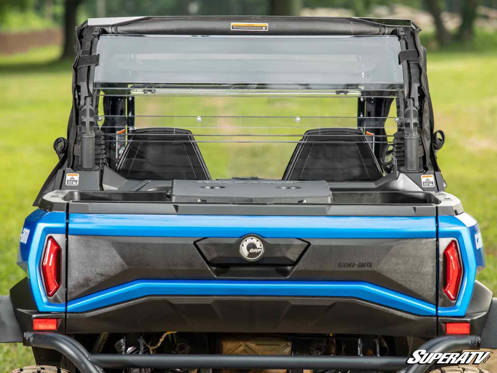 Can-Am Commander Rear Windshield