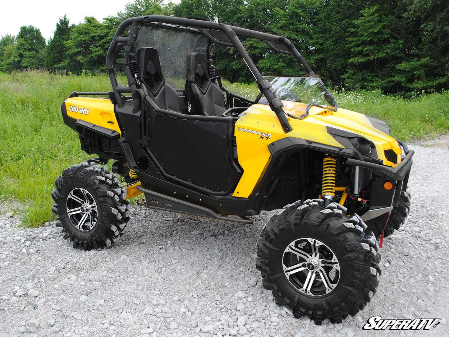 Can-Am Commander Rock Slider Nerf Bars