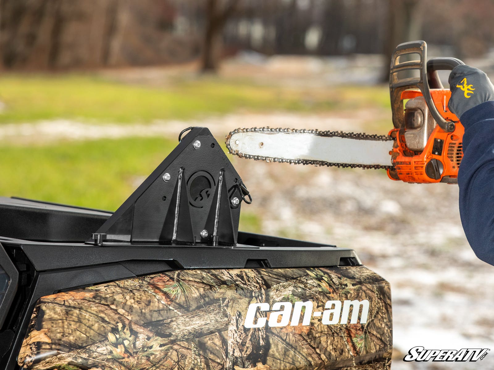 Can-Am Commander Chainsaw Mount