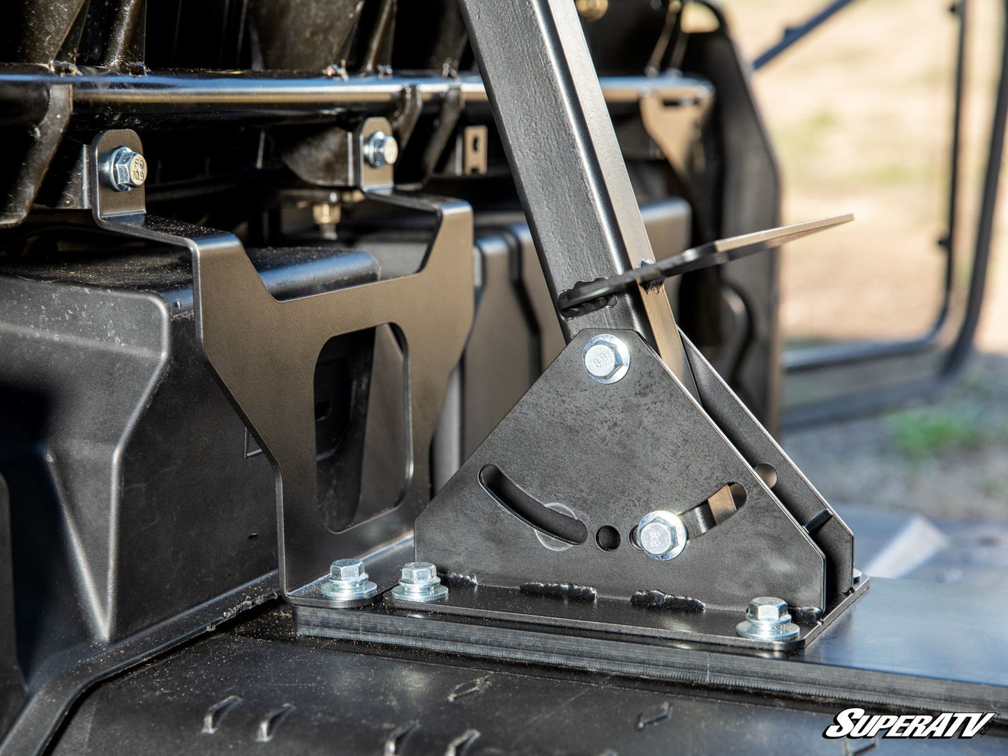 Can-Am Defender Floor-Mounted Gun Holder