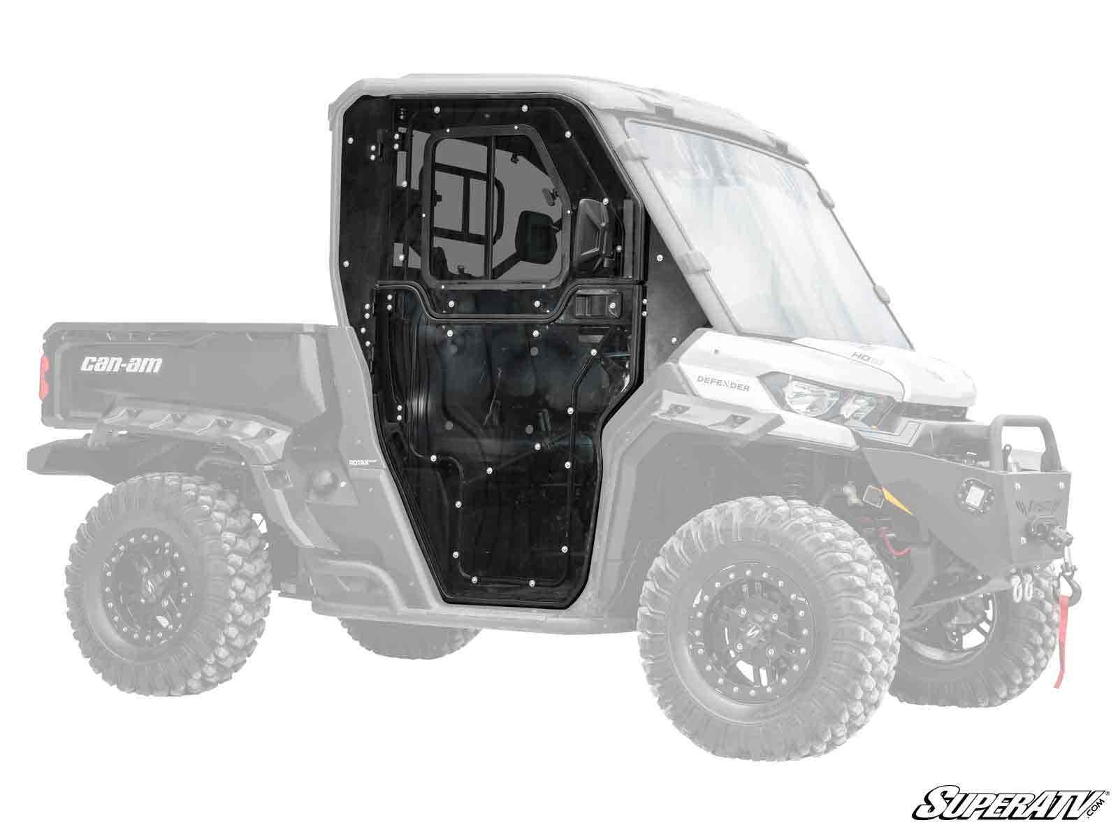 Can-Am Defender Convertible Cab Enclosure Doors