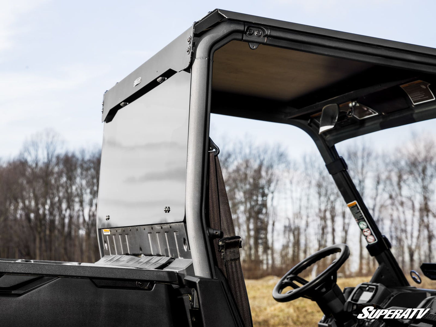 Can-Am Defender Rear Glass Windshield