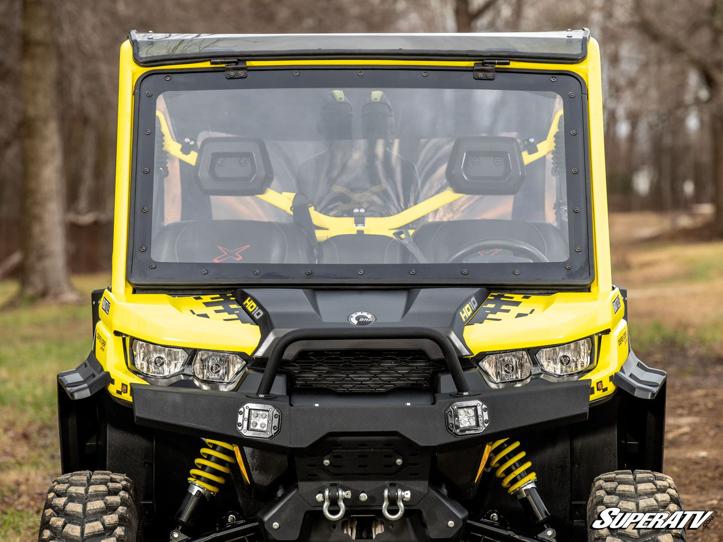 Can-Am Defender MaxDrive Power Flip Windshield