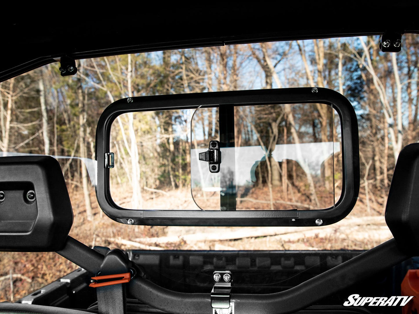 Can-Am Defender Sliding Rear Windshield